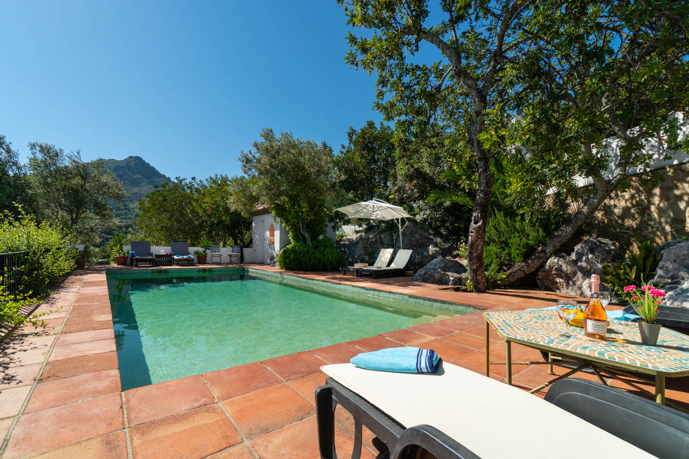 Tomar el sol con completa privacidad