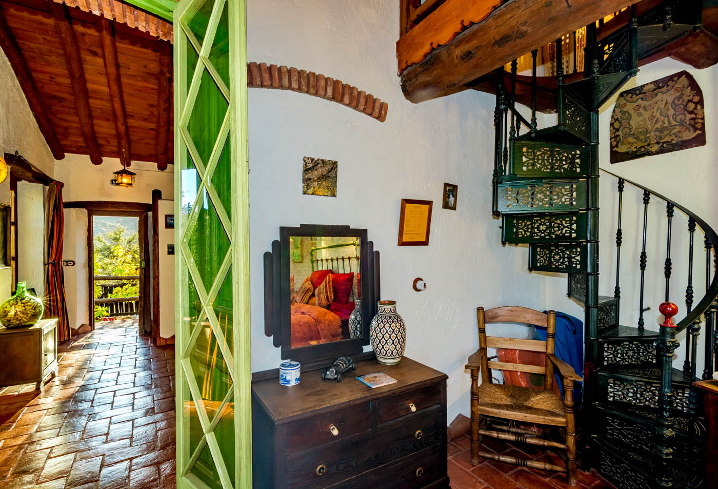 Staircase to children room