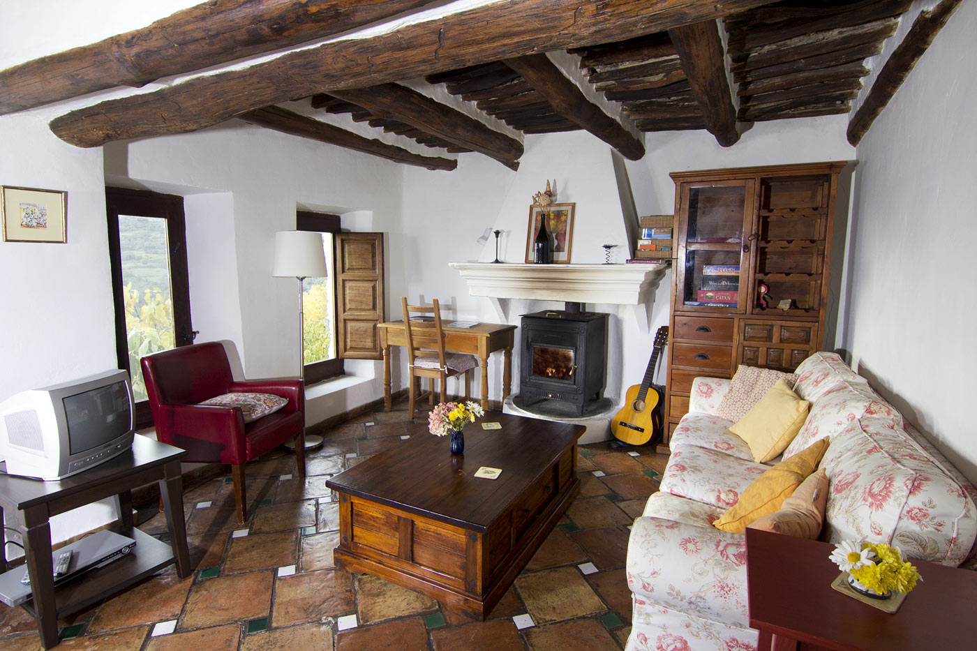 Sala de estar en el primera planta (no hay televisión)