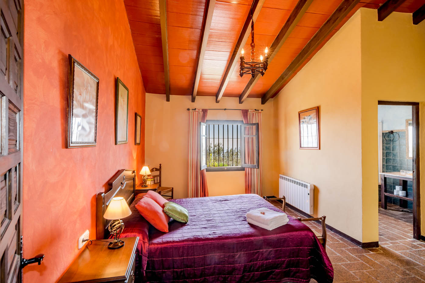 Bedroom 1 with en suite bathroom