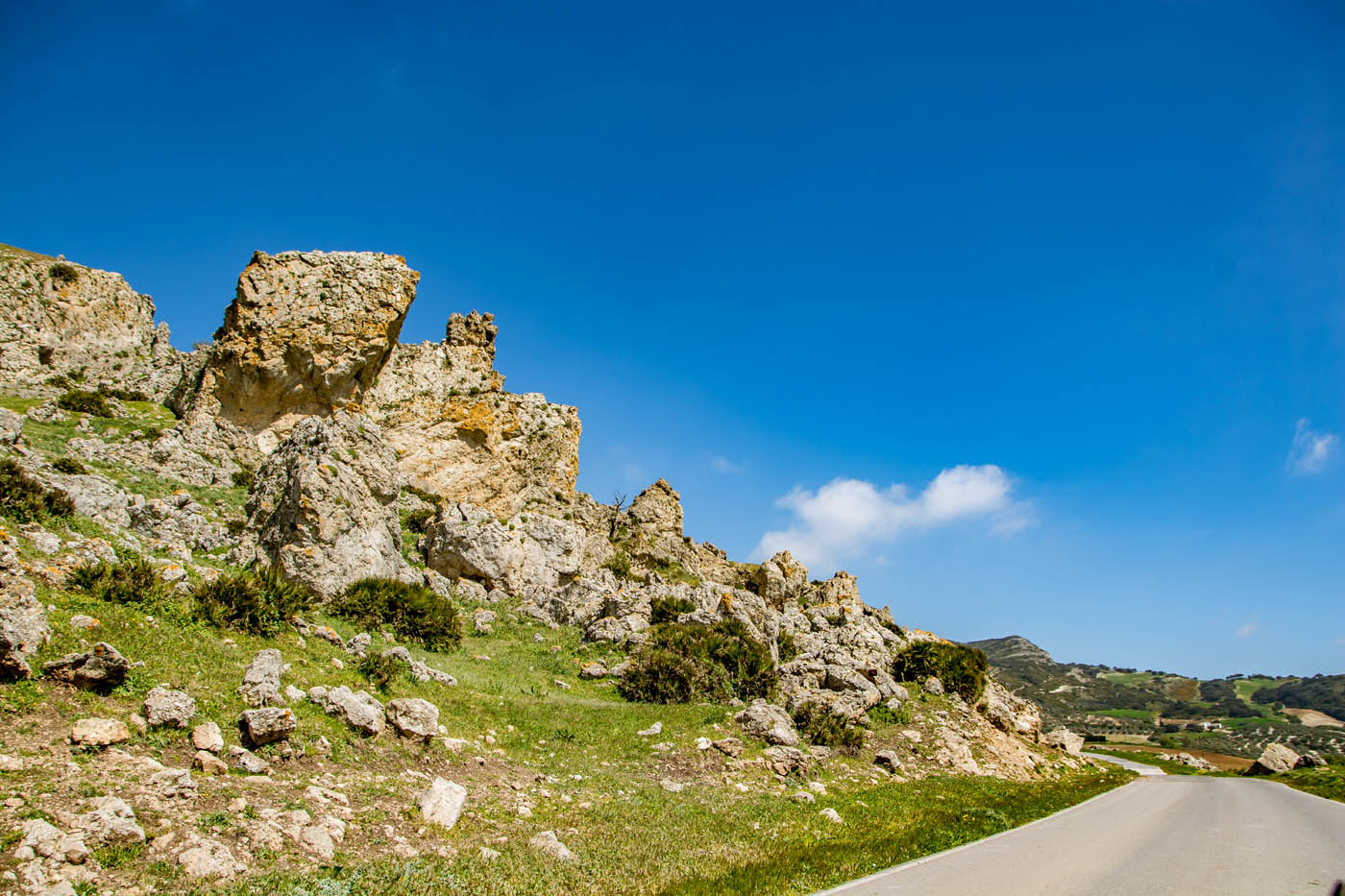 Drive to the nearby Torcal mountain range