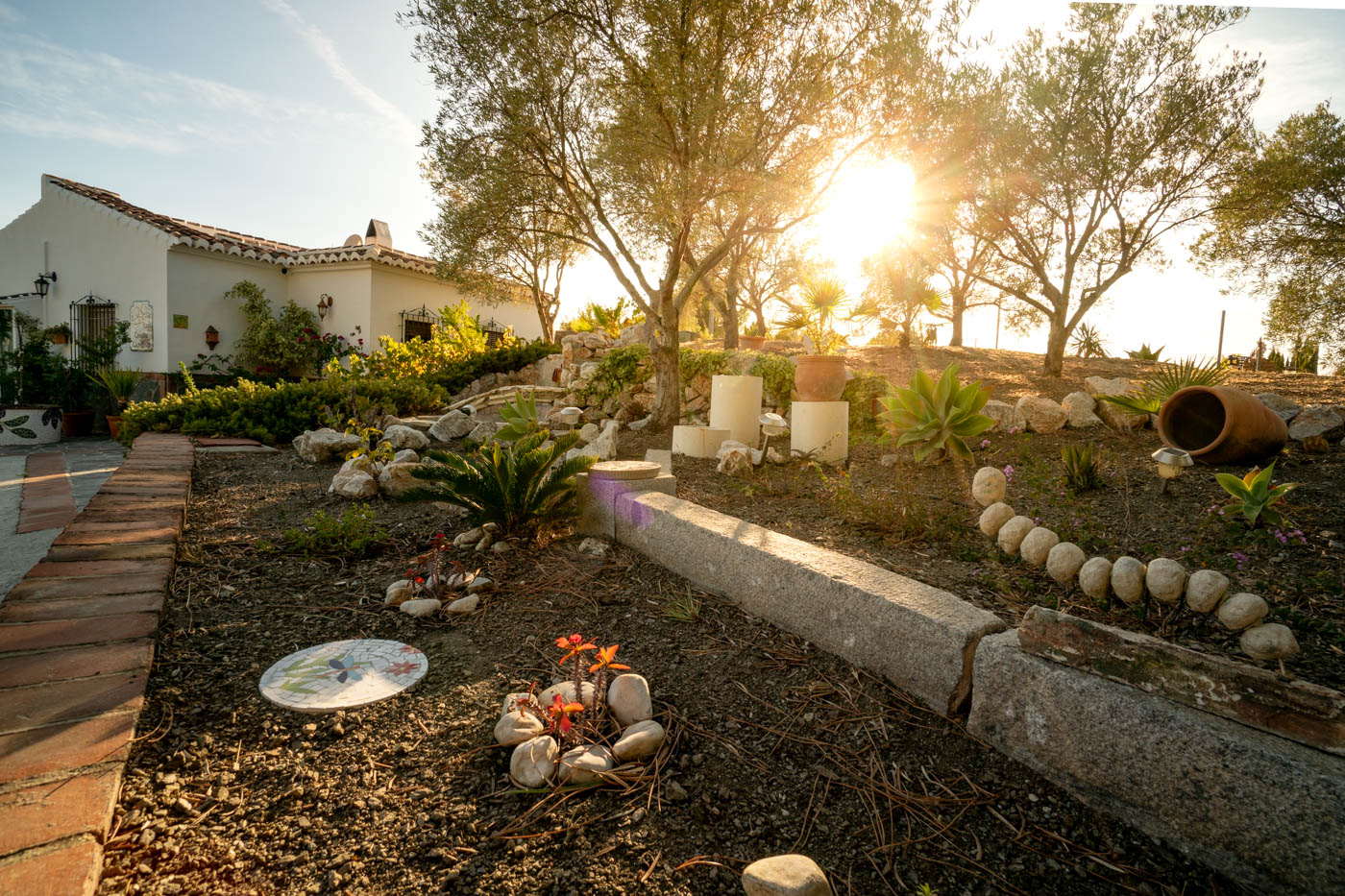 Entrance to your villa