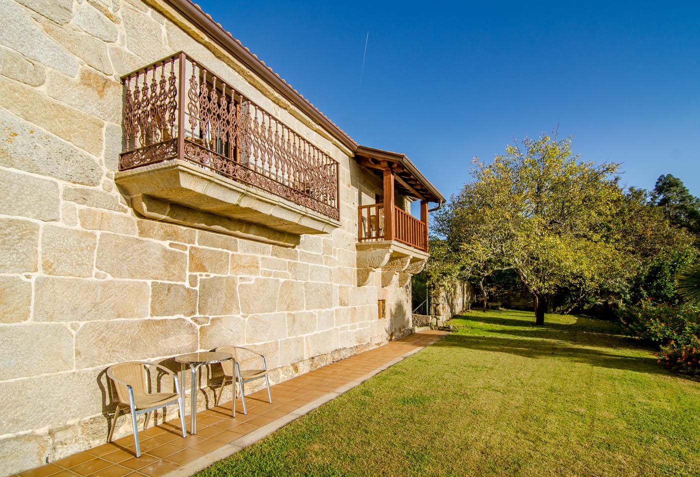 Another view of the property and garden area