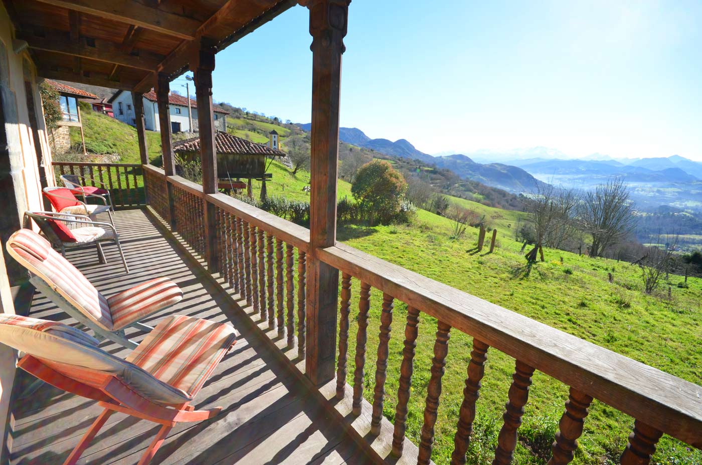 Balcón / terraza tradicional