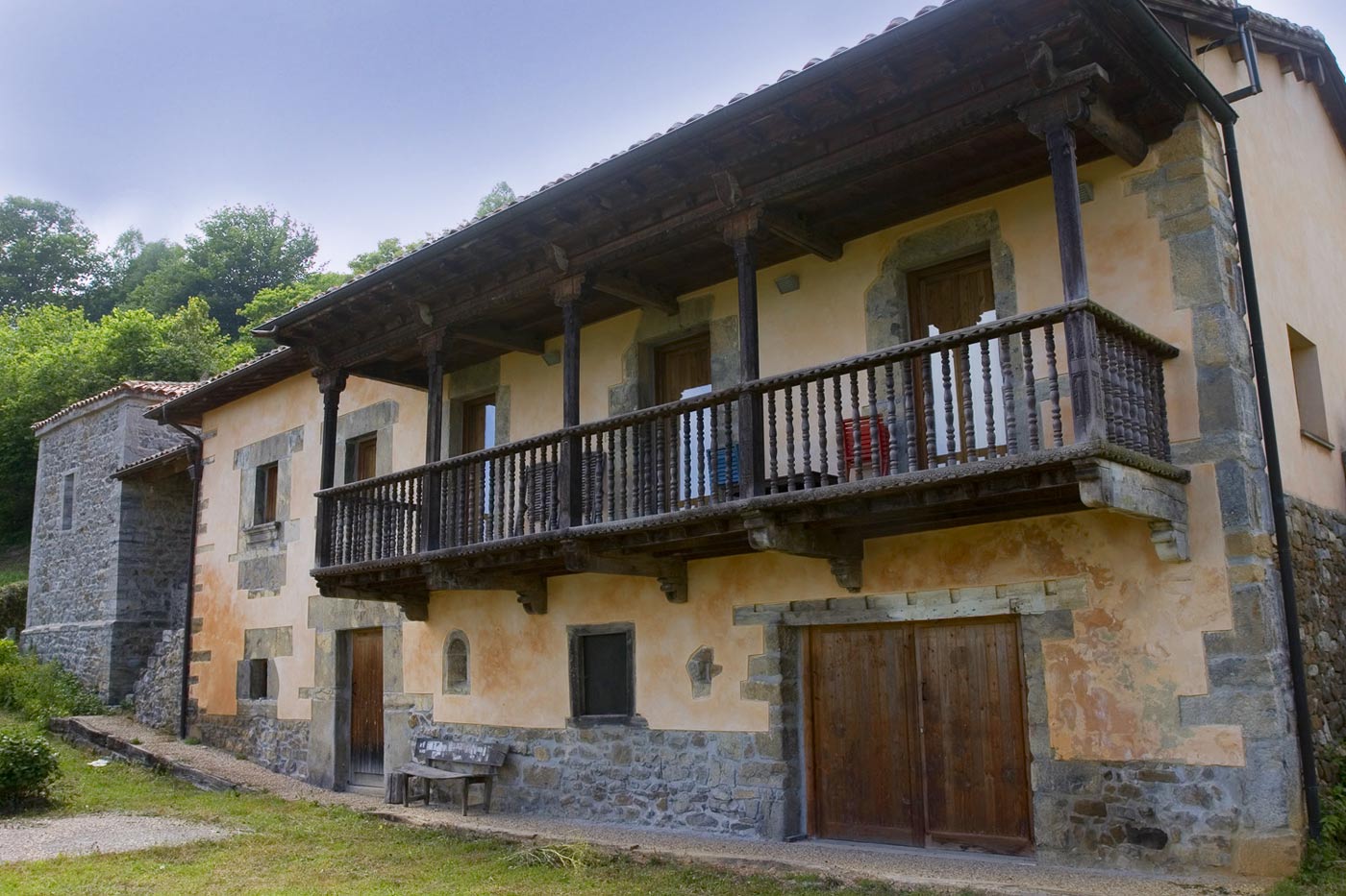Tu casa vacacional vista desde jardines