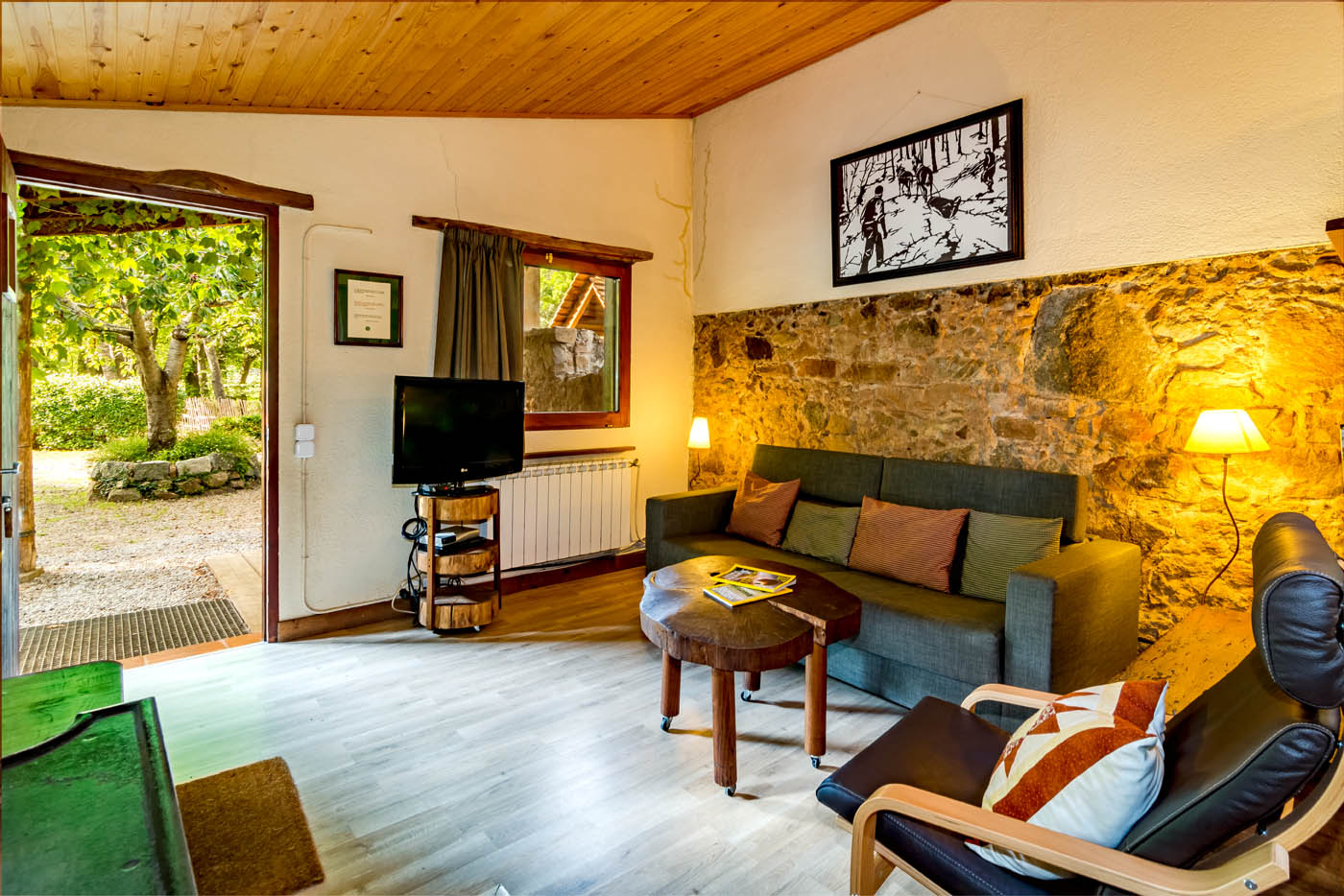 Open plan kitchen / dining and lounge