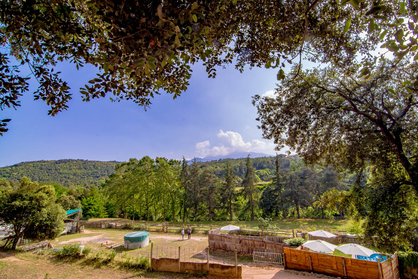 Relax by the pool with a view to Montseny
