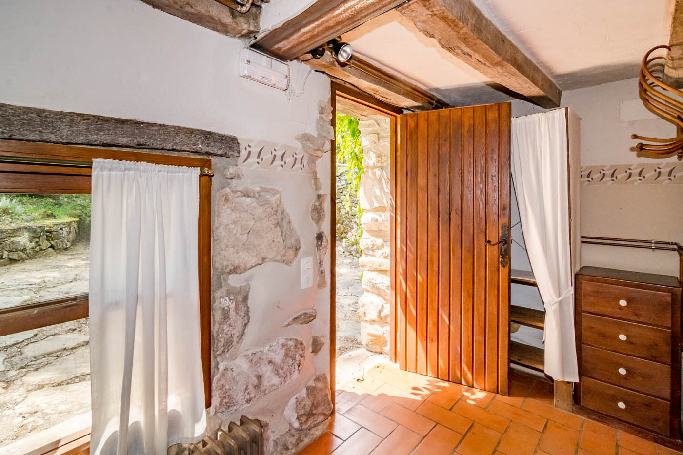 Main door to the one bedded casita