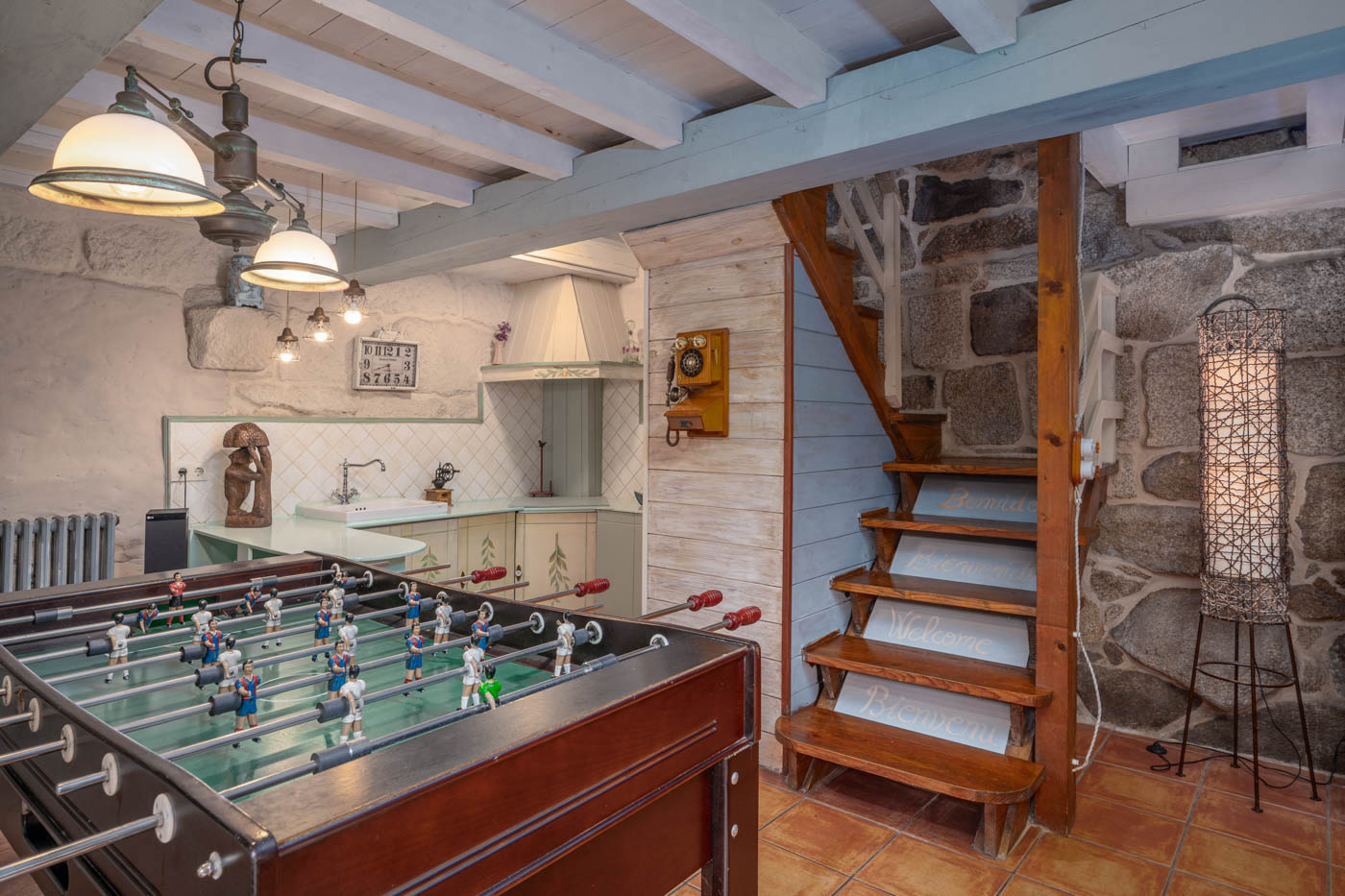 Salón tiene zona de juegos