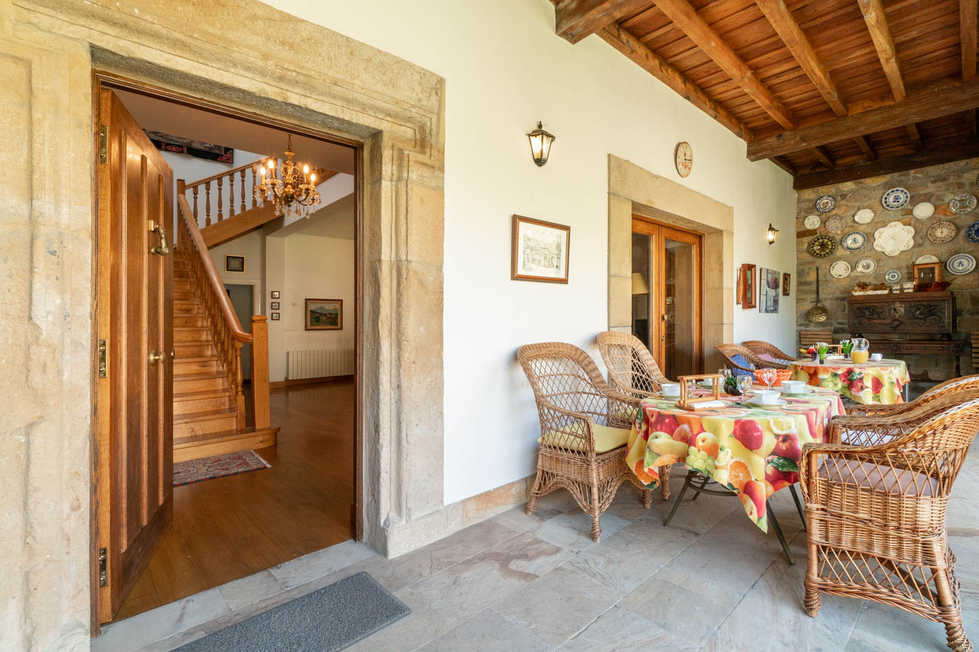 Main door to your holiday home