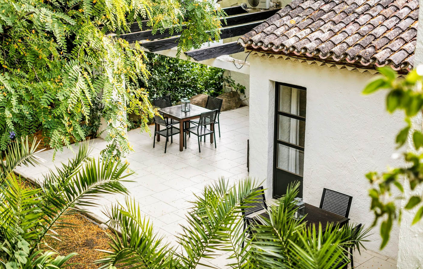 Bedrooms with private and intimate terraces