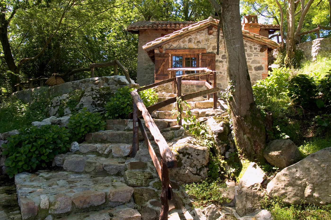 La cabaña del leñador