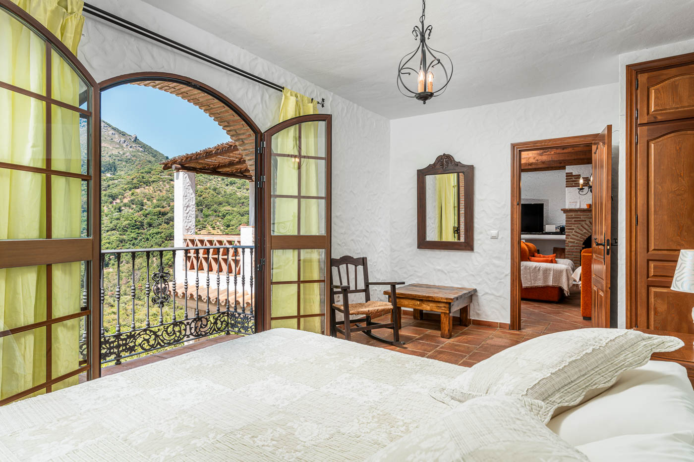 Dormitorio principal...¡Qué vistas!