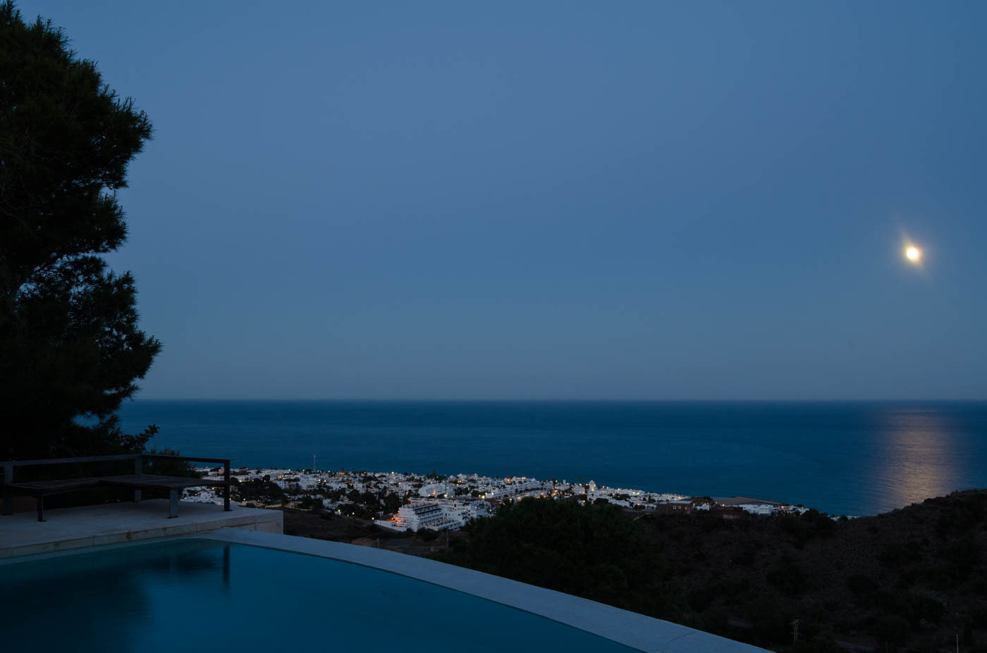 La noche también es especial en este lugar tranquilo