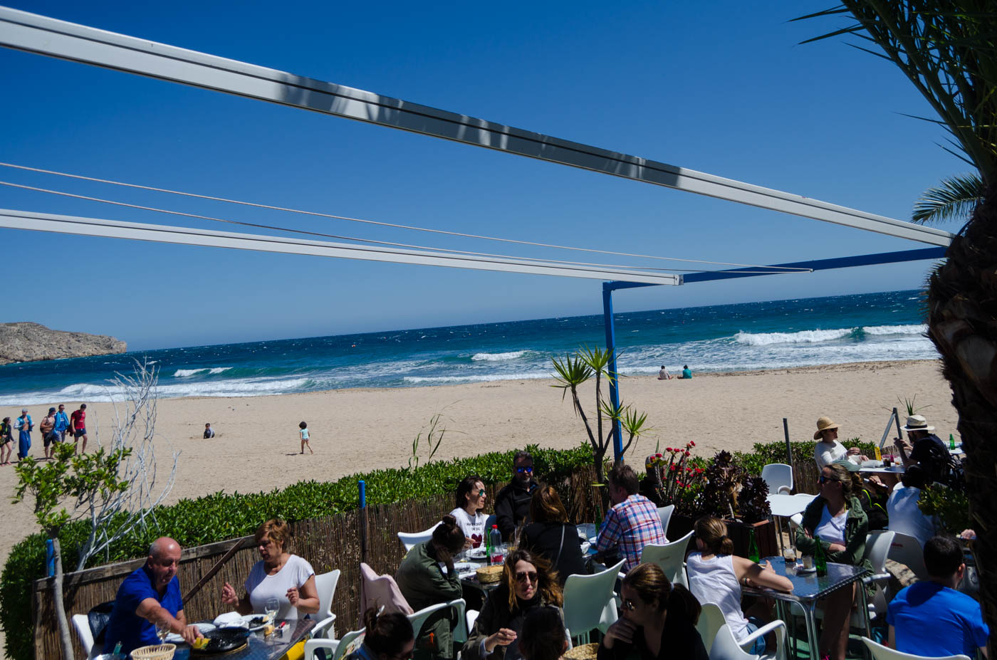 Los chiringuitos están a tan solo 1,7 km de su casa vacacional