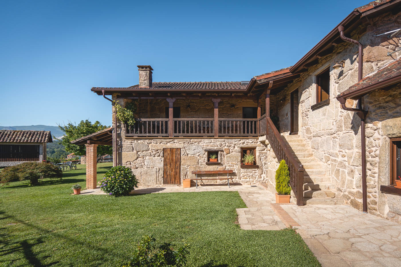 Stairs to Bedrooms 2 & 3