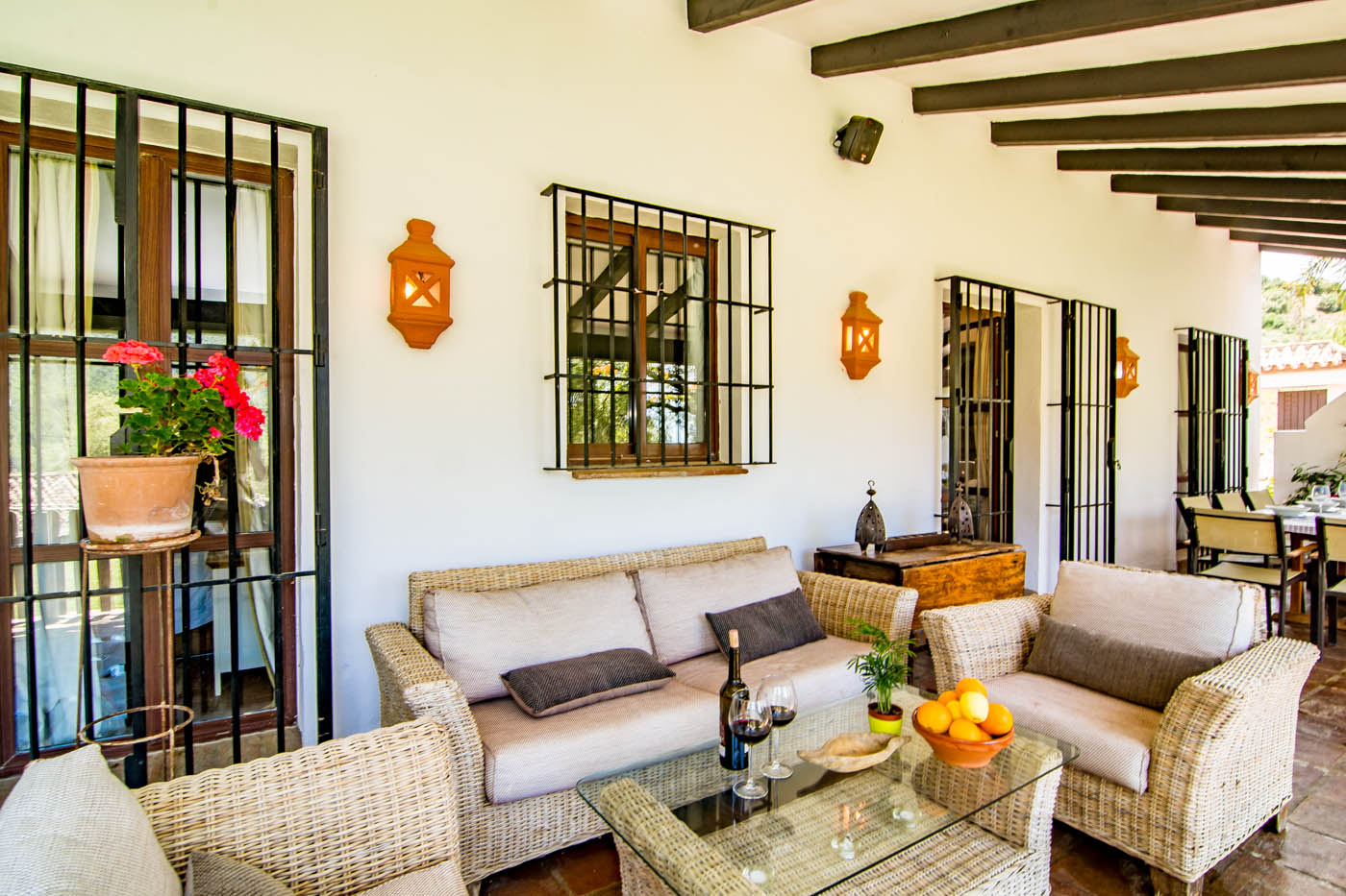 Comfortable outdoor furniture