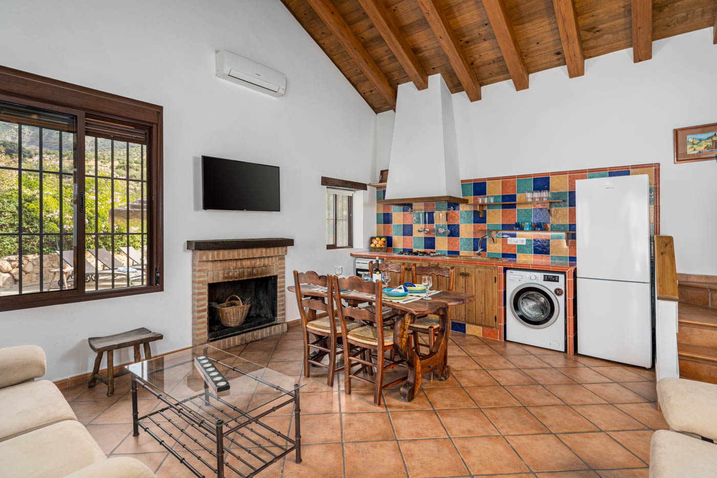 Open plan space