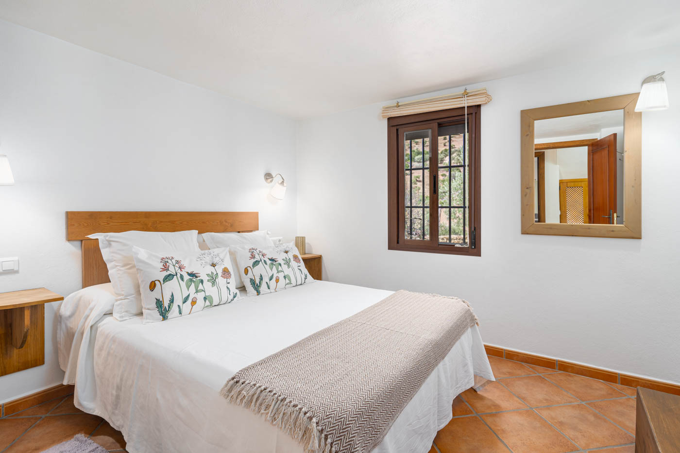 Double bedded room