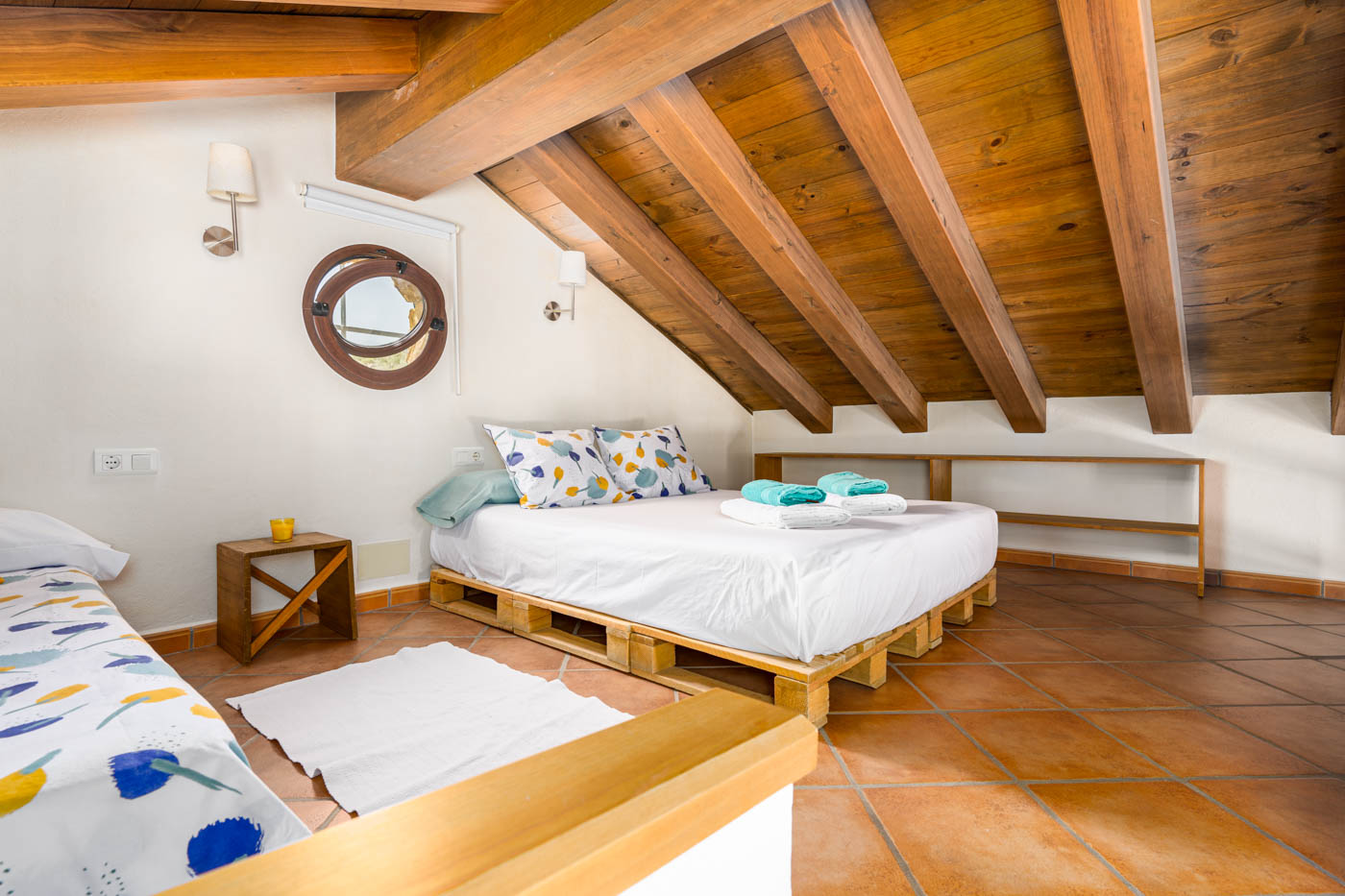 Attic room for children