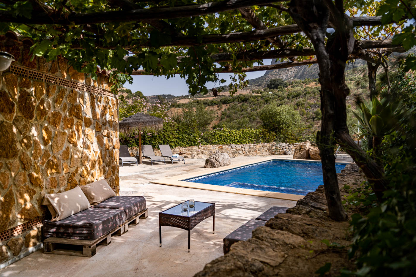 Intimate furnished areas