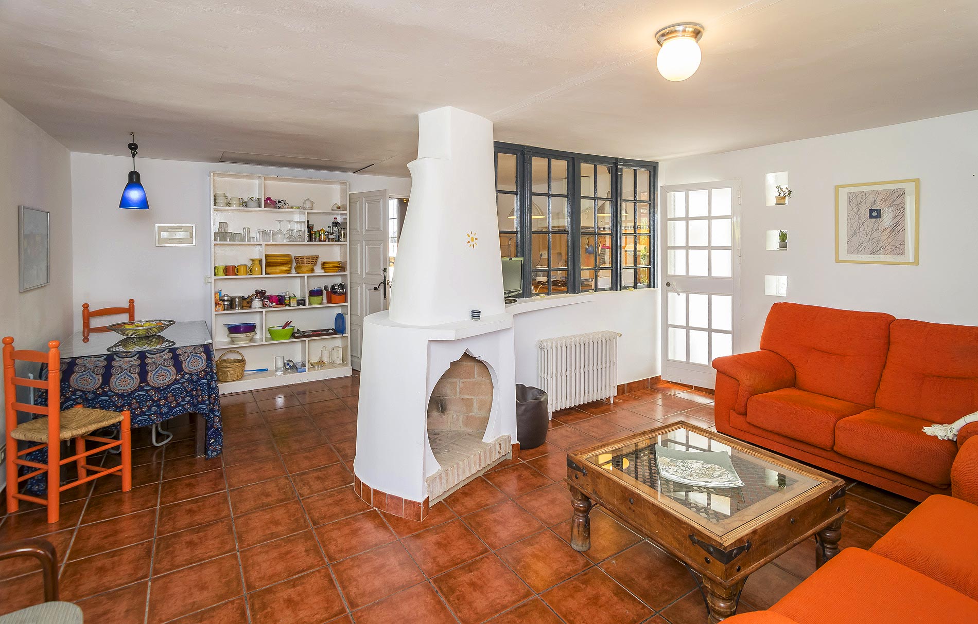 Espacio diáfano, salón / comedor / cocina