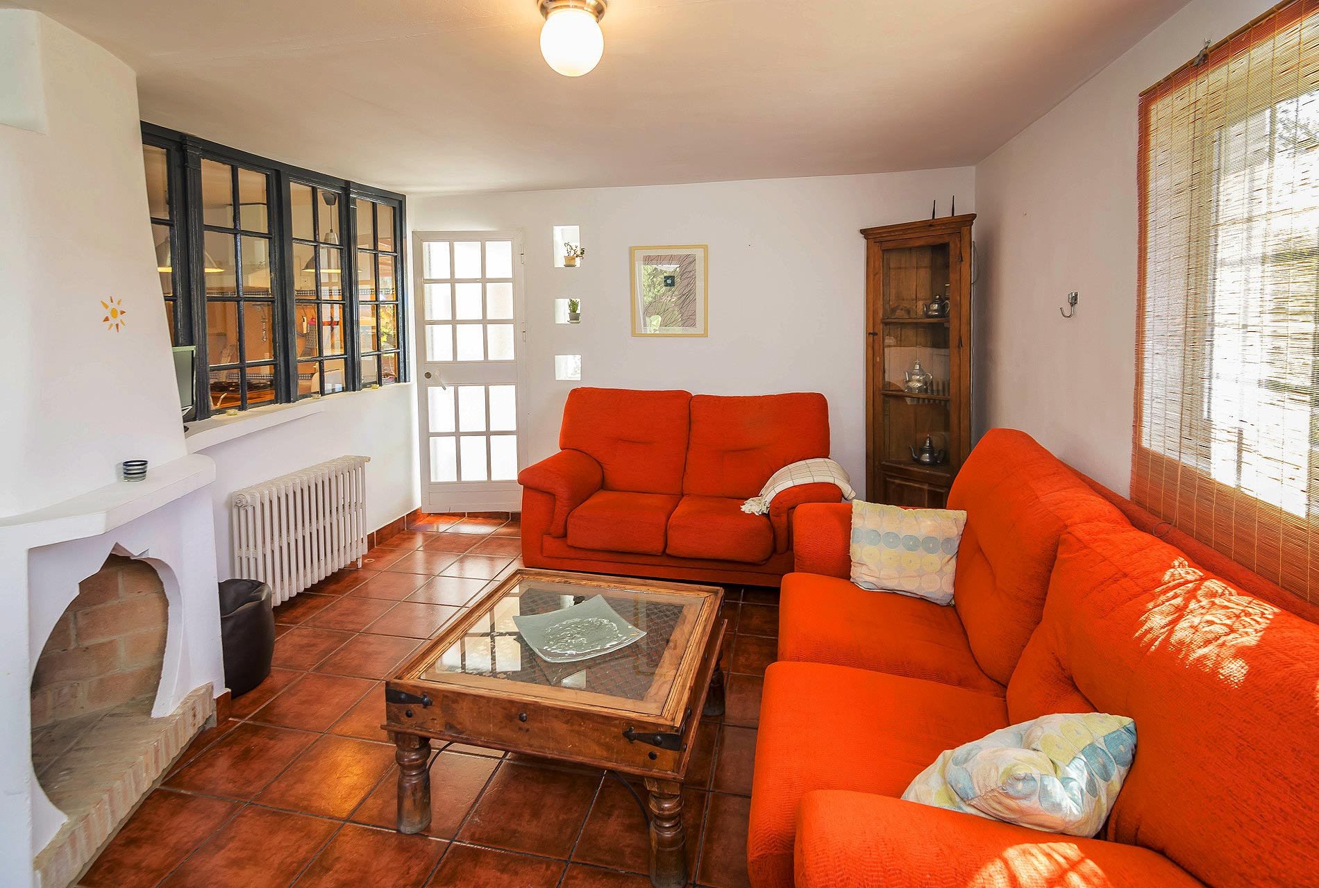 El salón es perfecto para 4 personas 