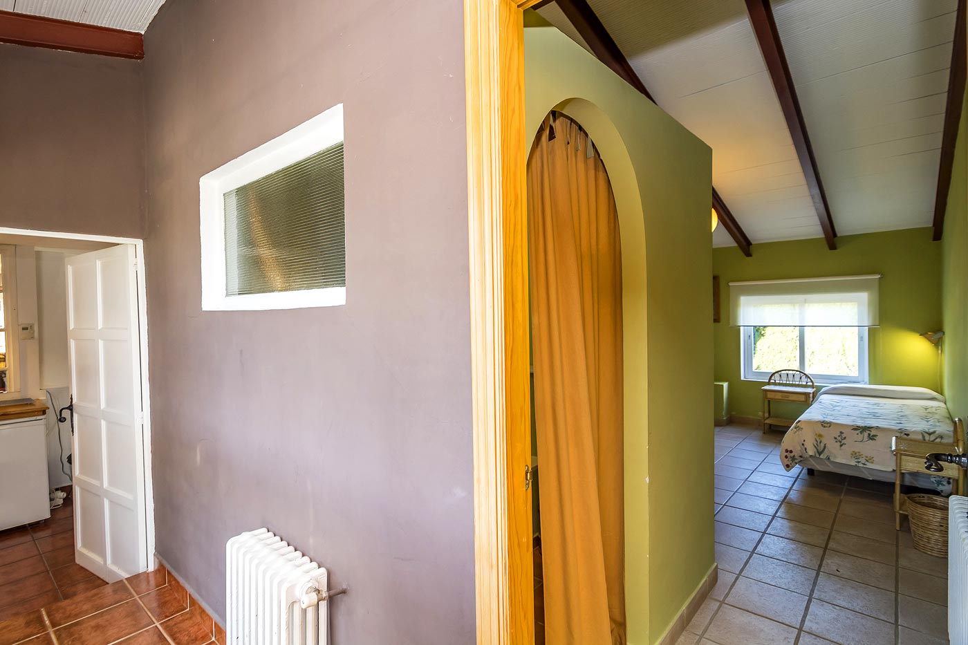 Habitación con baño privado 