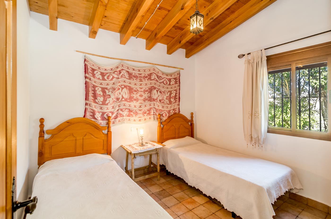 Habitación con dos camas