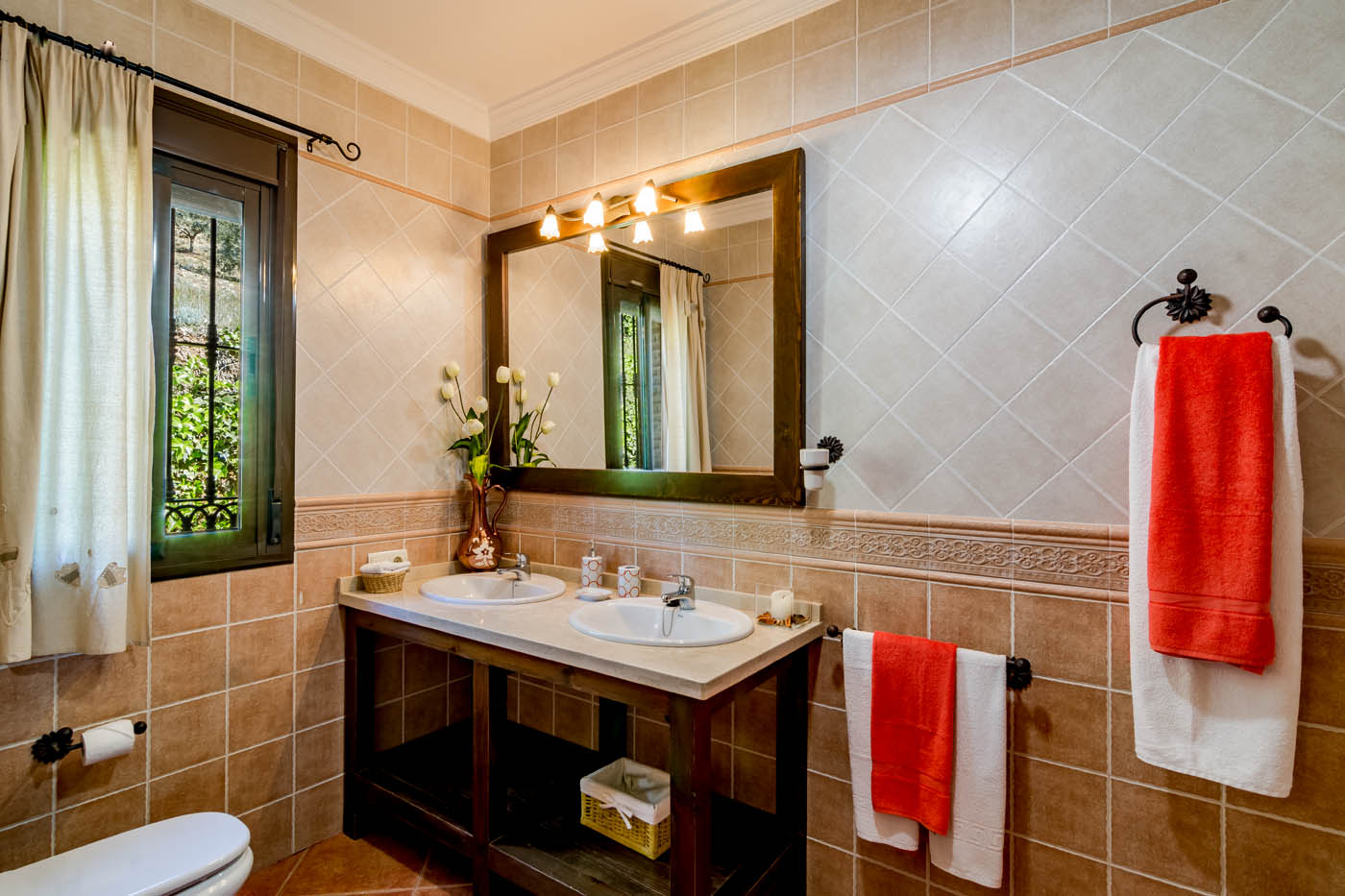 Clean and neat bathrooms