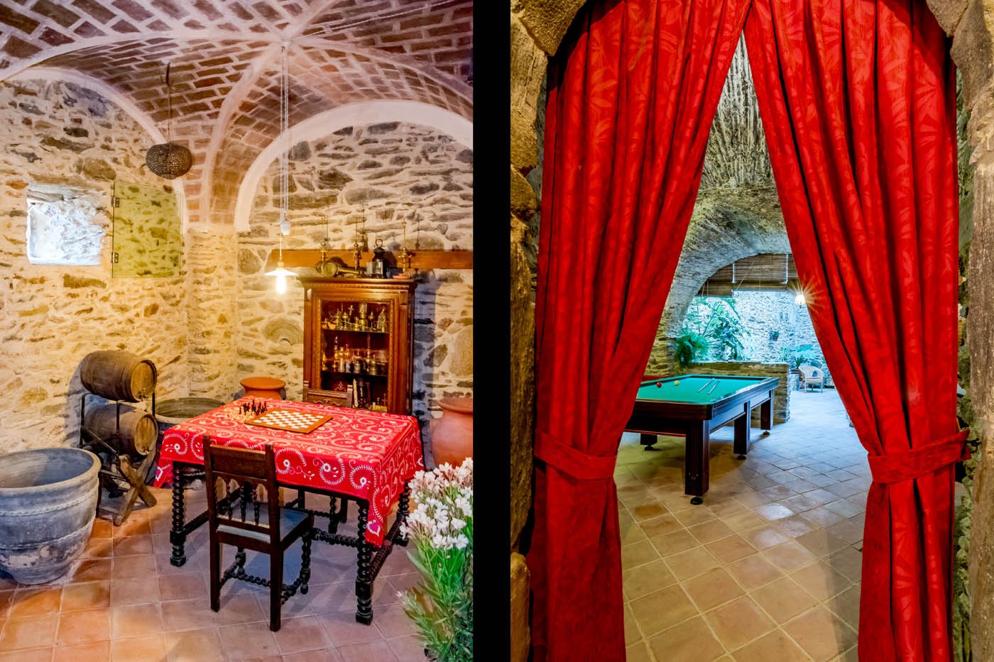 Lower floor is all about entertainment