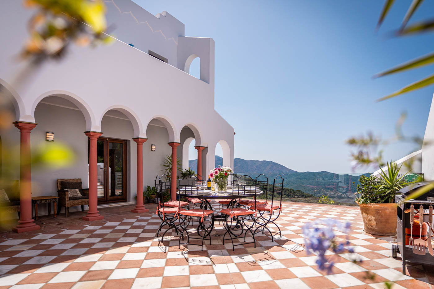 Terraza cona acceso directo desde cocina