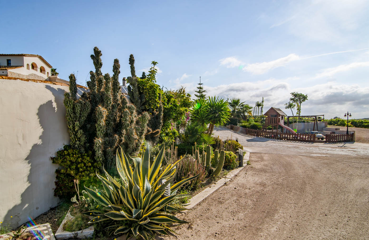 The mild Penedes climate 