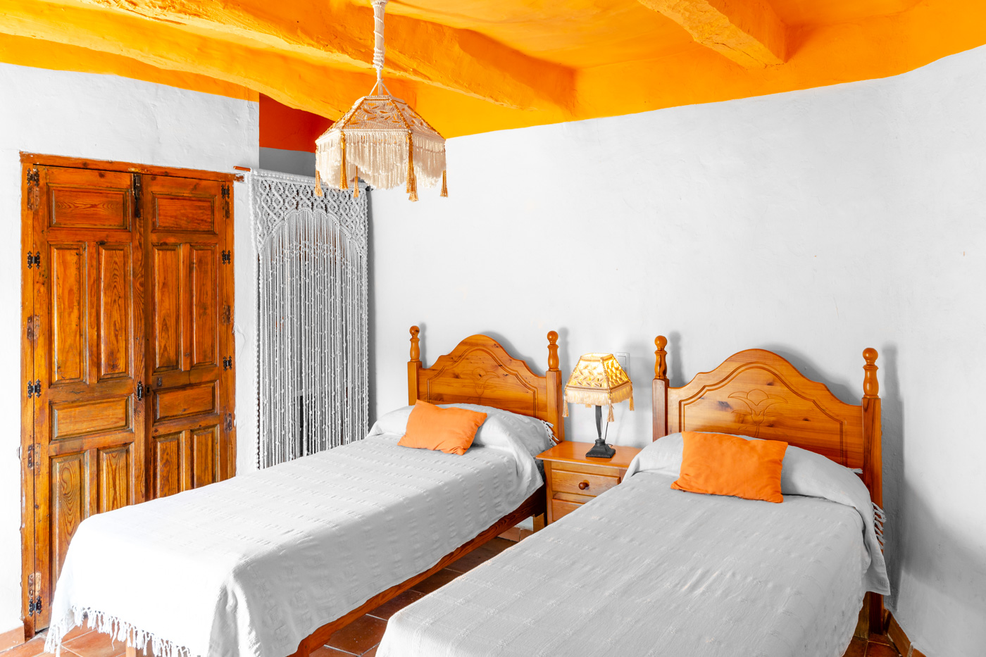 Habitación con dos camas