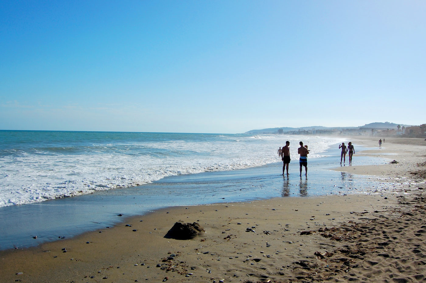 Se tarda menos de 25 minutos en llegar a esta playa 