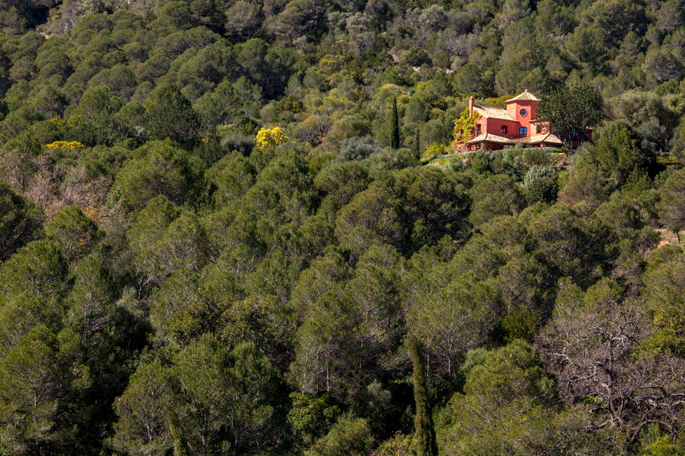 Secluded location with views