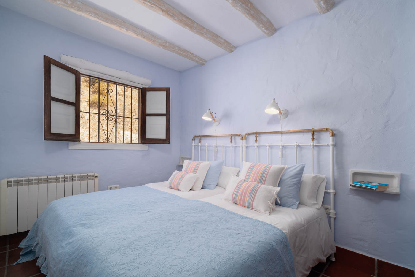 Camas individuales juntas