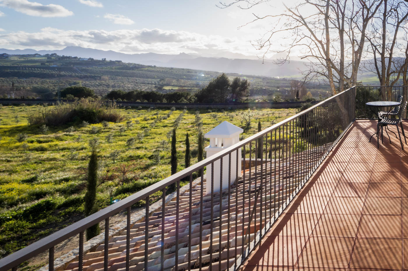 Bedroom with terrace
