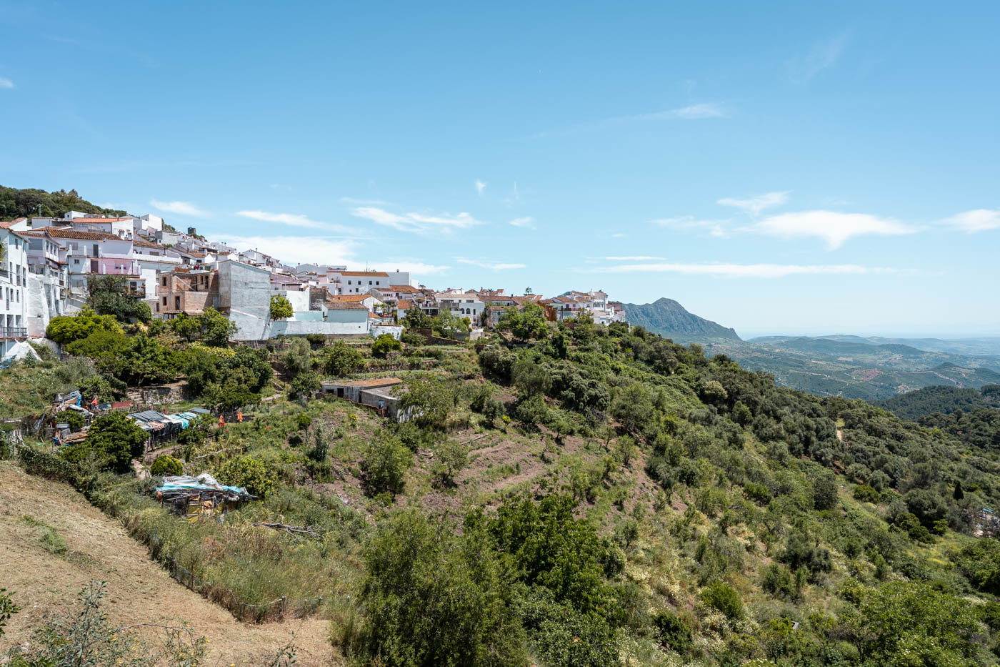 On the edge of Gaucin village
