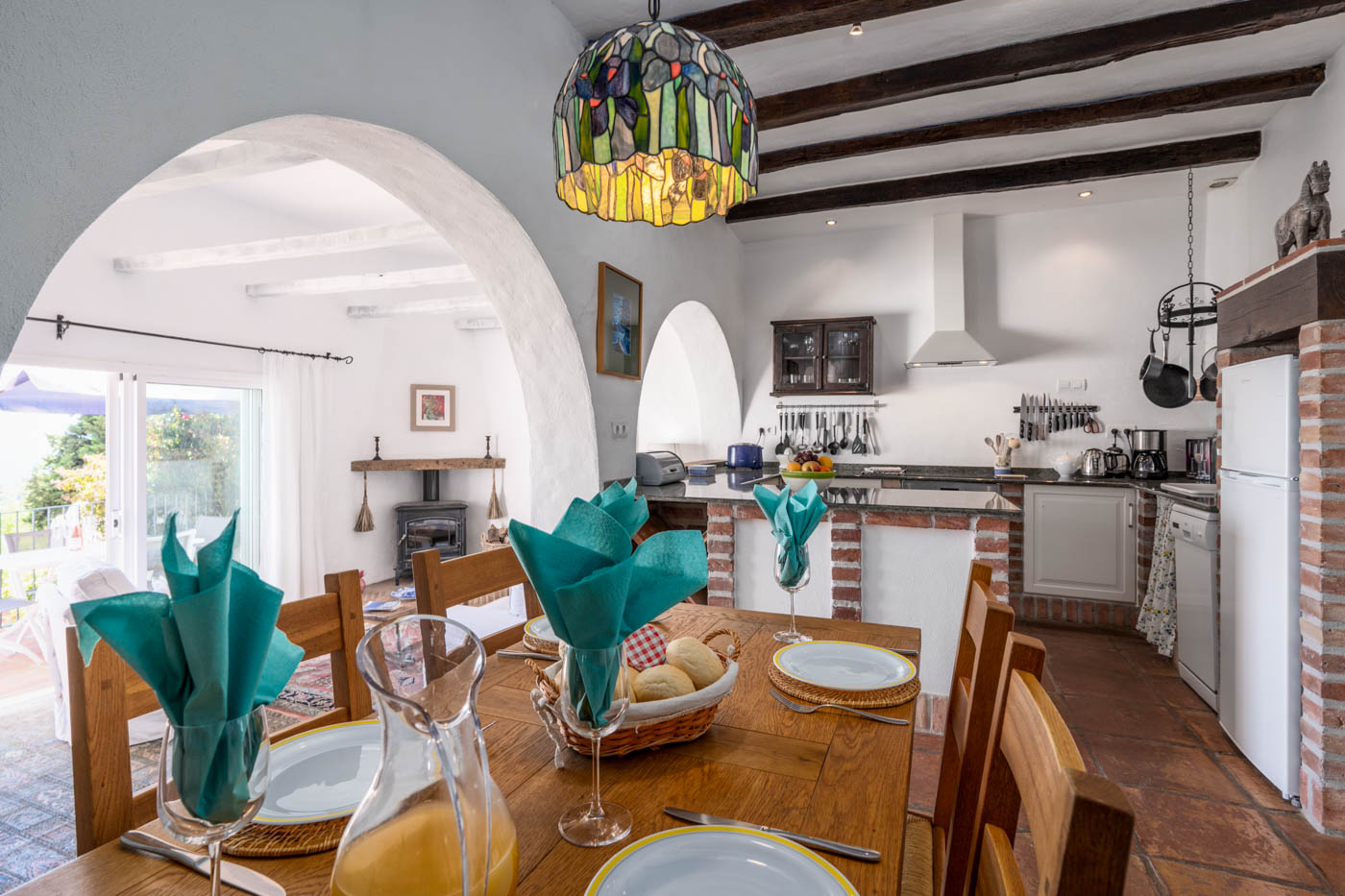 Espacio diáfano: cocina / salón / comedor