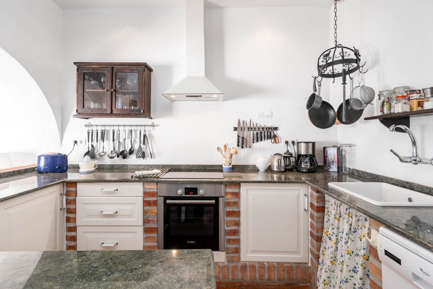 Cocina bien equipada