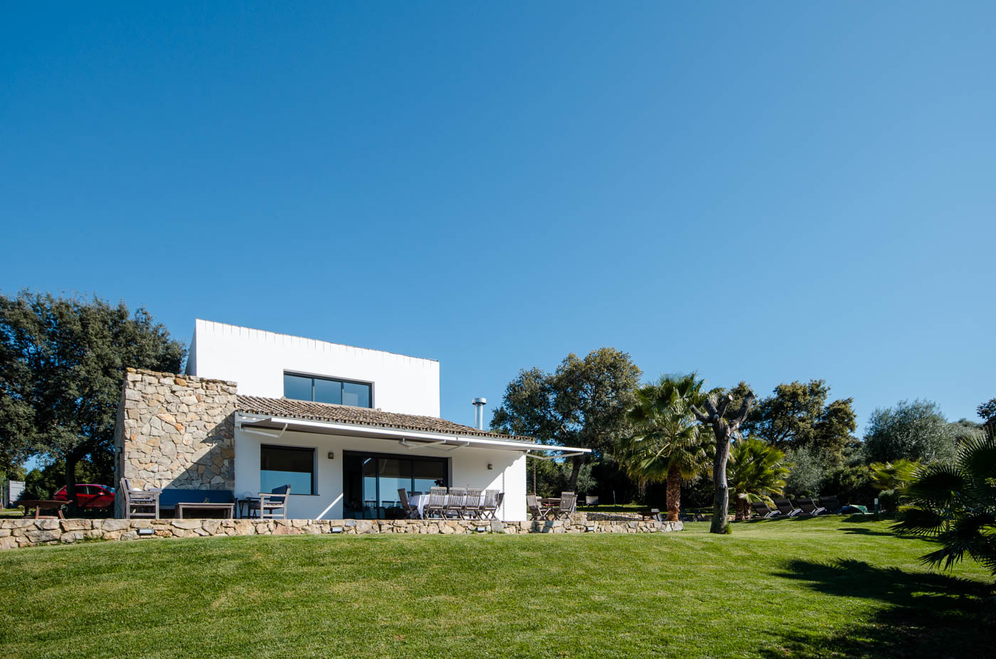 Un propiedad con estilo en pleno campo