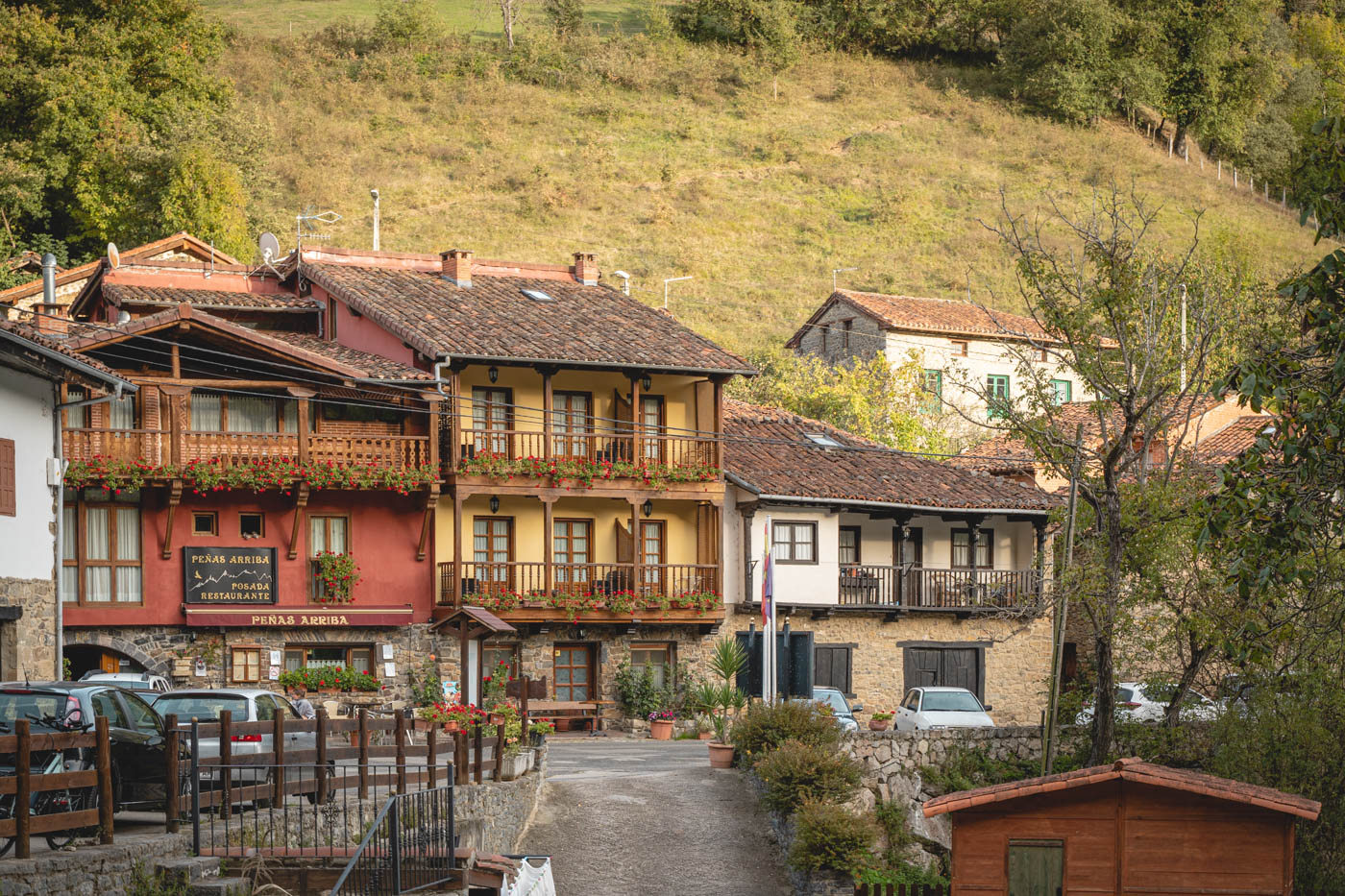 Local village (one restaurant)