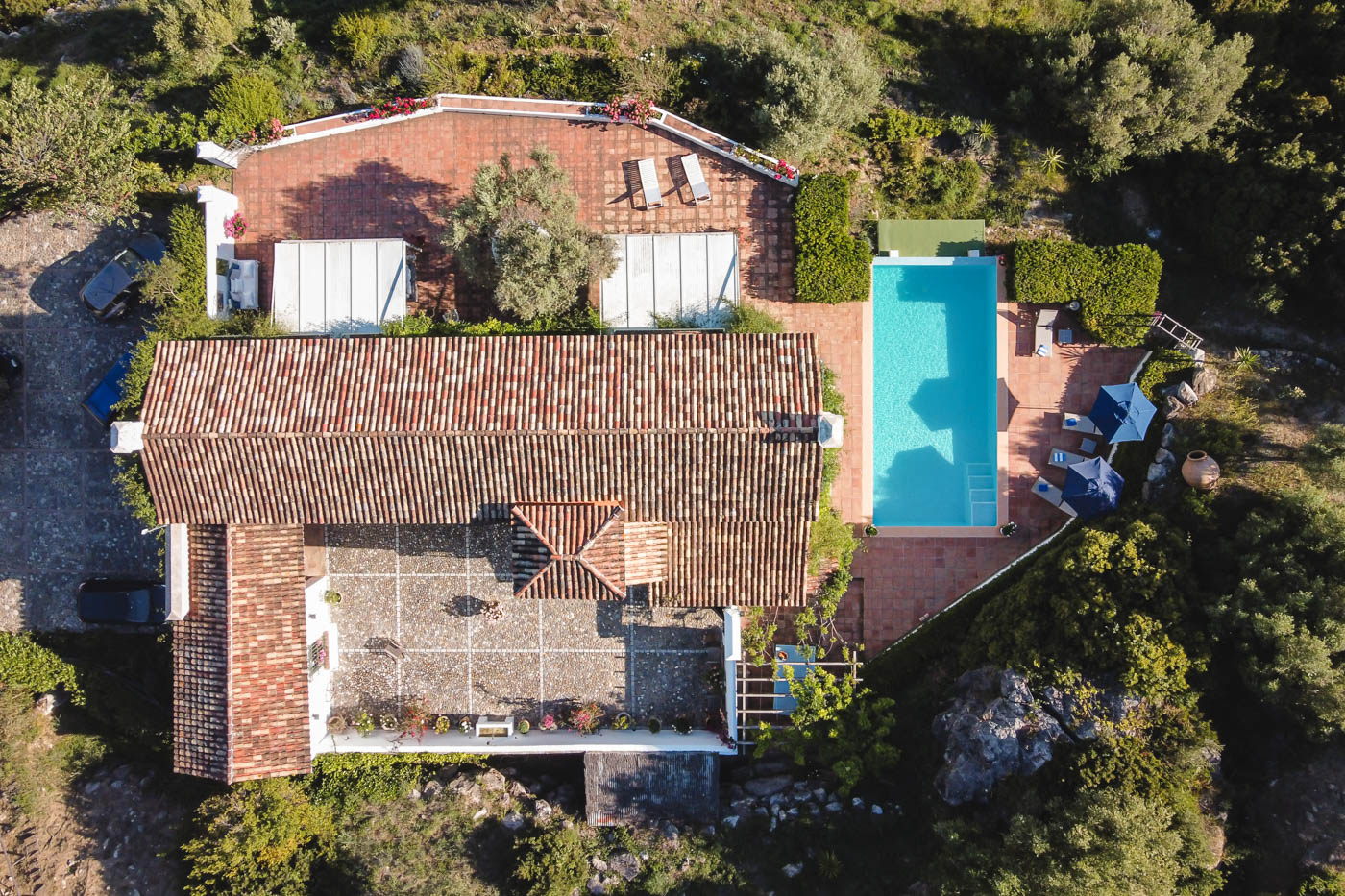 Patio,house,terrace and pool