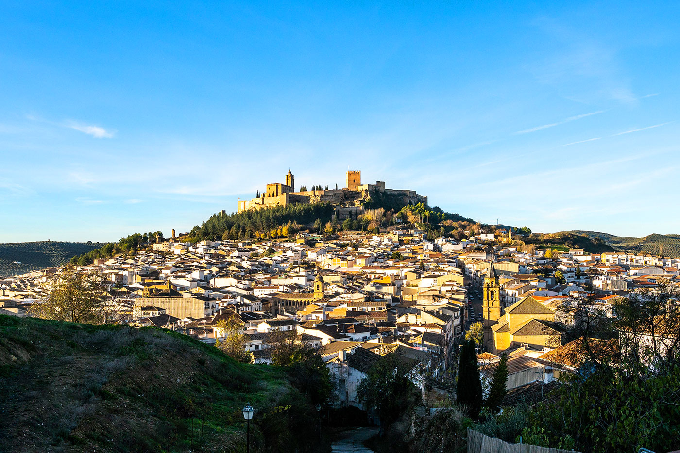 El histórico pueblo de Alcalá la Real está a 15 mins