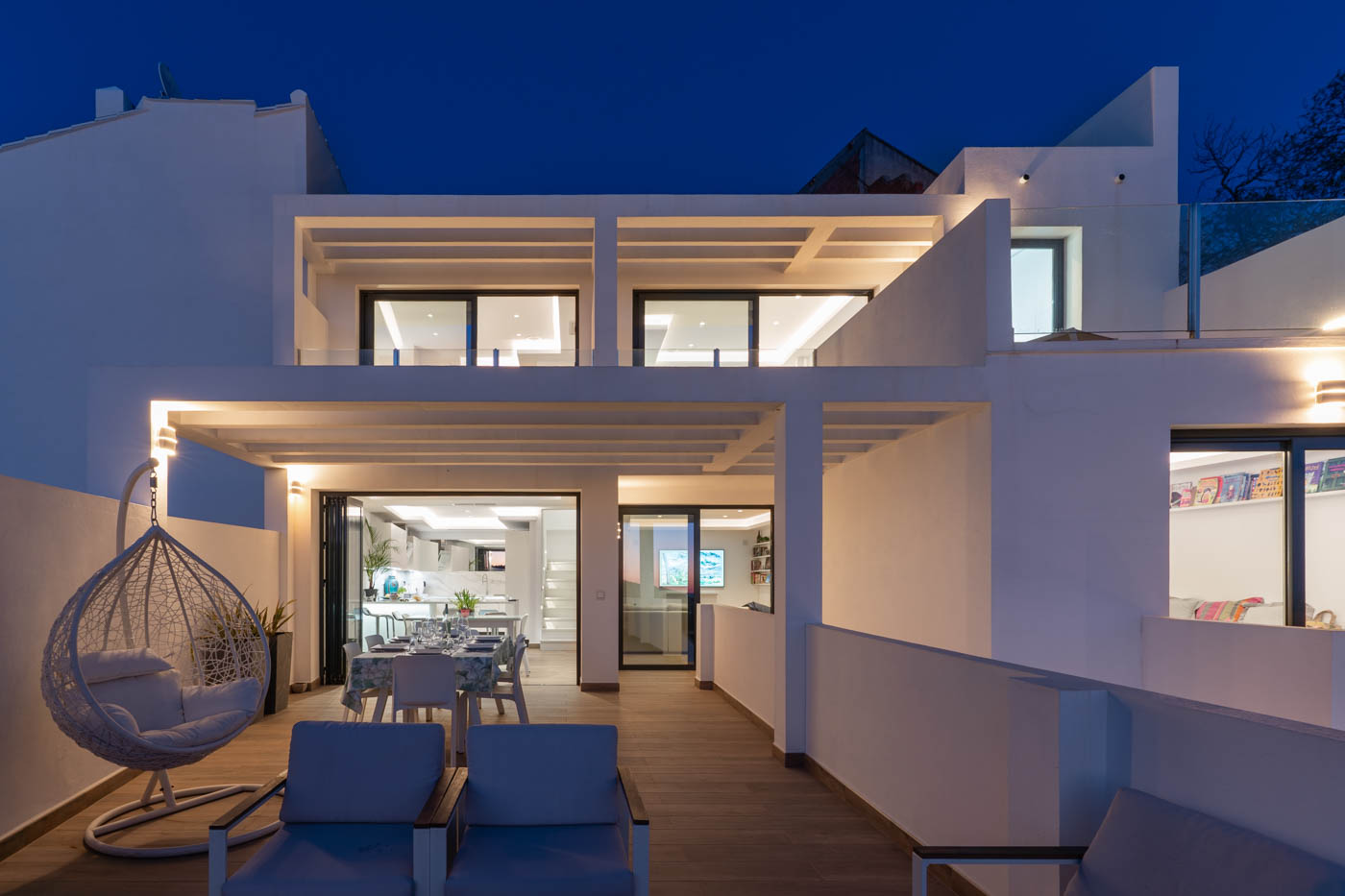 Go out for dinner locally and return to your amazing villa