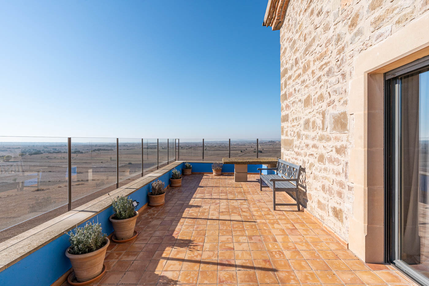 Terrace / exit from dining area