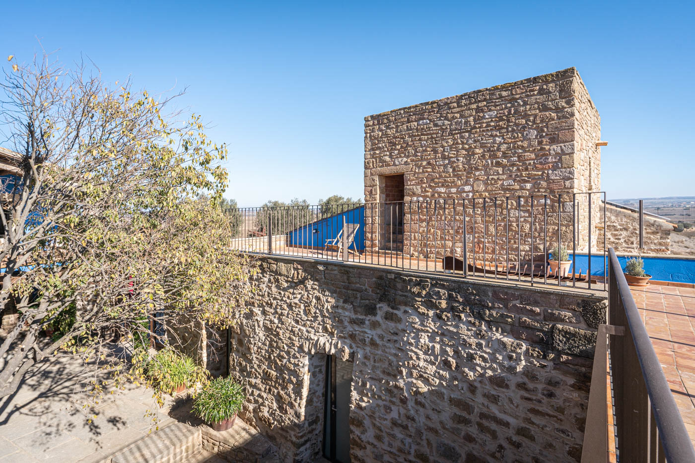 Medieval tower to view point (children must be supervised)