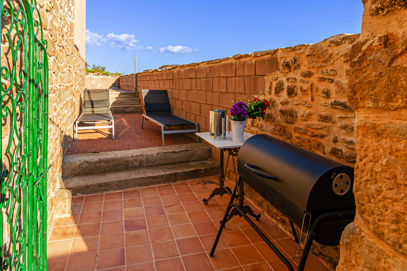 The Tower (annexe) has its own barbecue