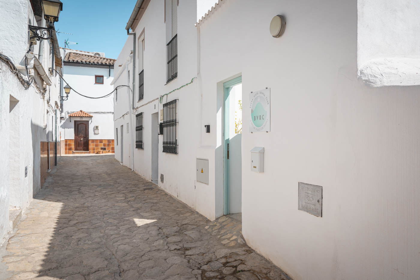 In a quiet street next to Ronda old town